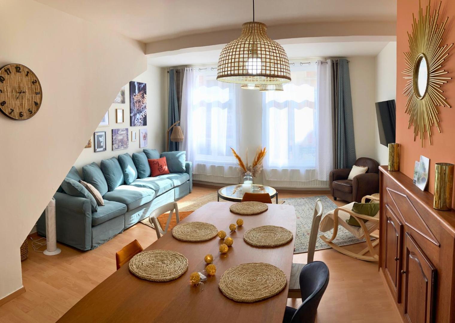 Le Bohemian Chic - 4 Chambres En Hypercentre De Saint-Omer, Ideal Pour Les Groupes المظهر الخارجي الصورة